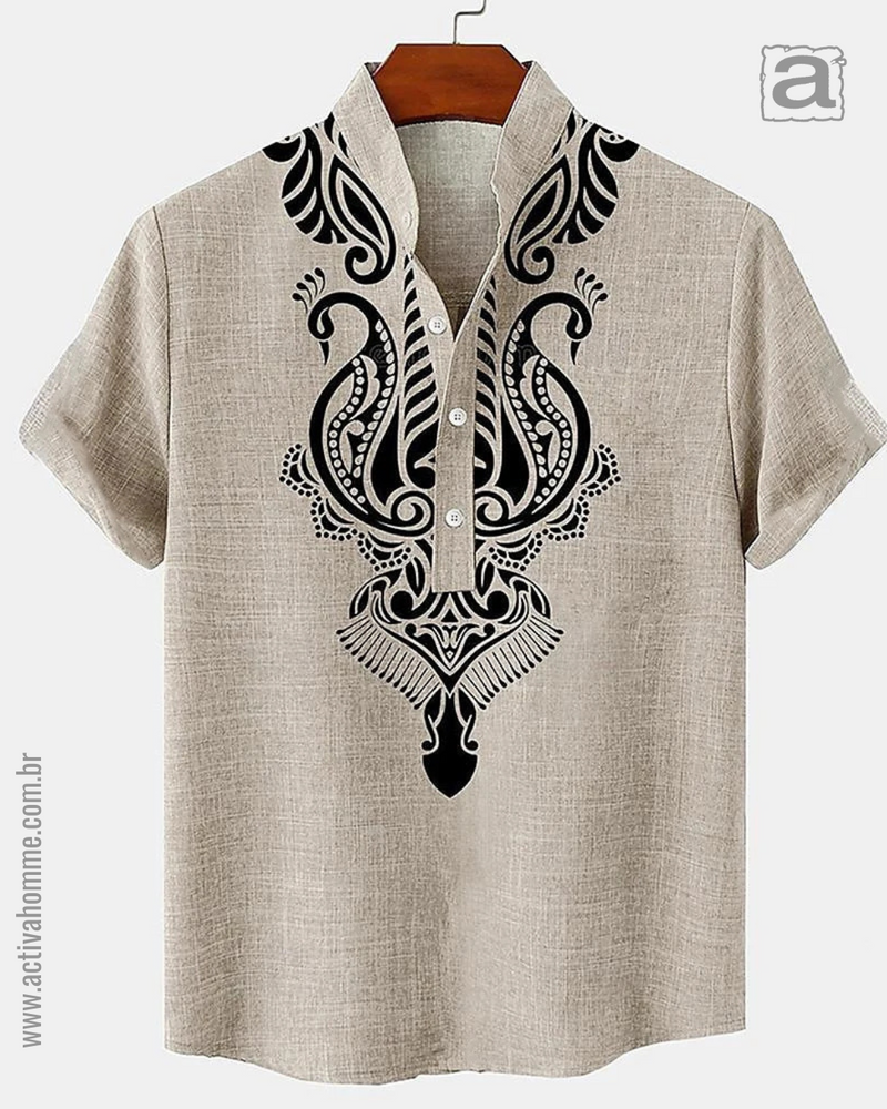 Camiseta Henley